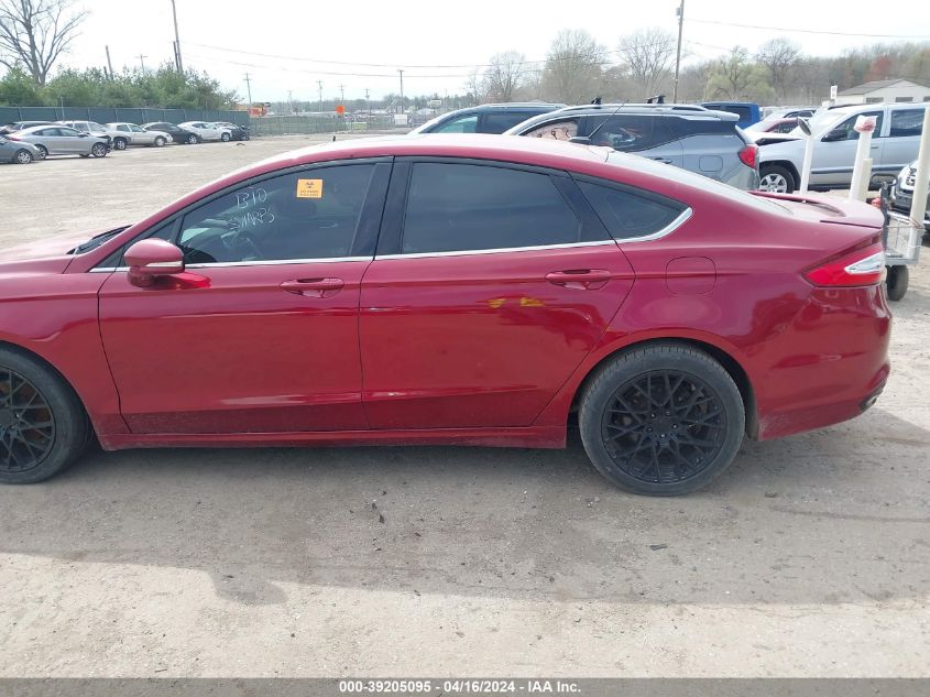 2016 Ford Fusion Se VIN: 3FA6P0H9XGR299554 Lot: 39205095