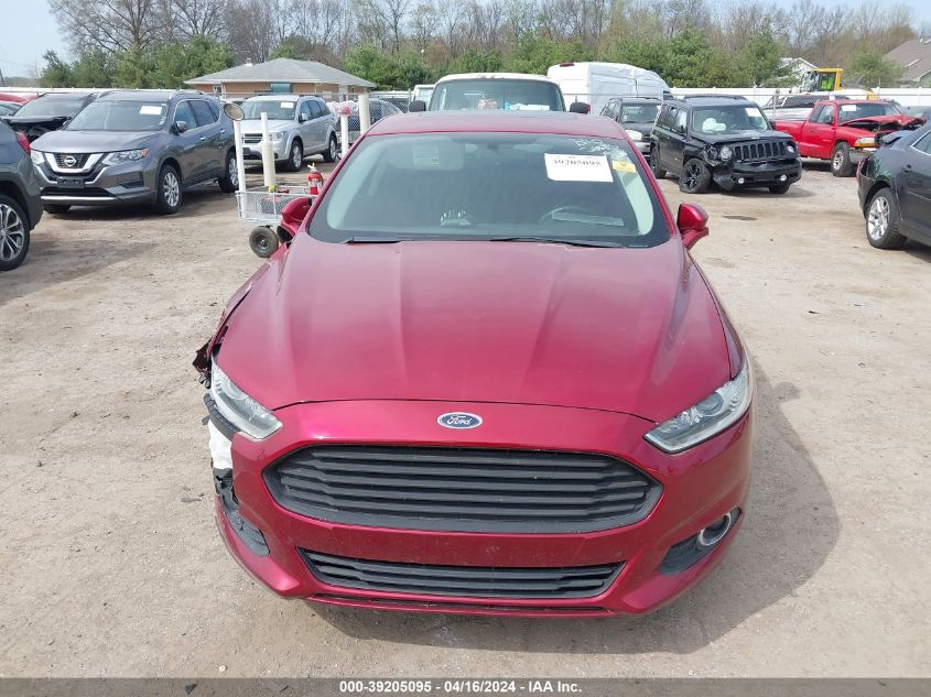 2016 Ford Fusion Se VIN: 3FA6P0H9XGR299554 Lot: 39205095