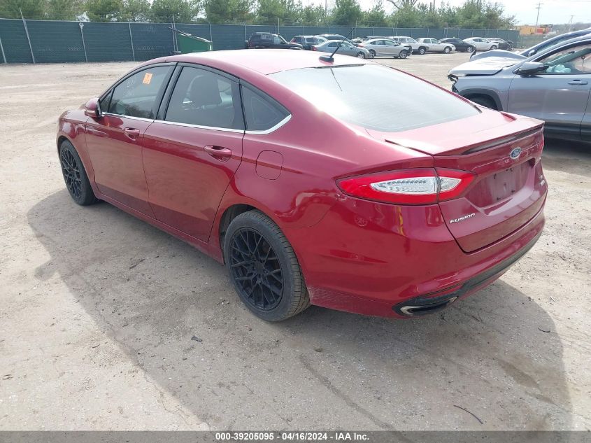 2016 Ford Fusion Se VIN: 3FA6P0H9XGR299554 Lot: 39205095