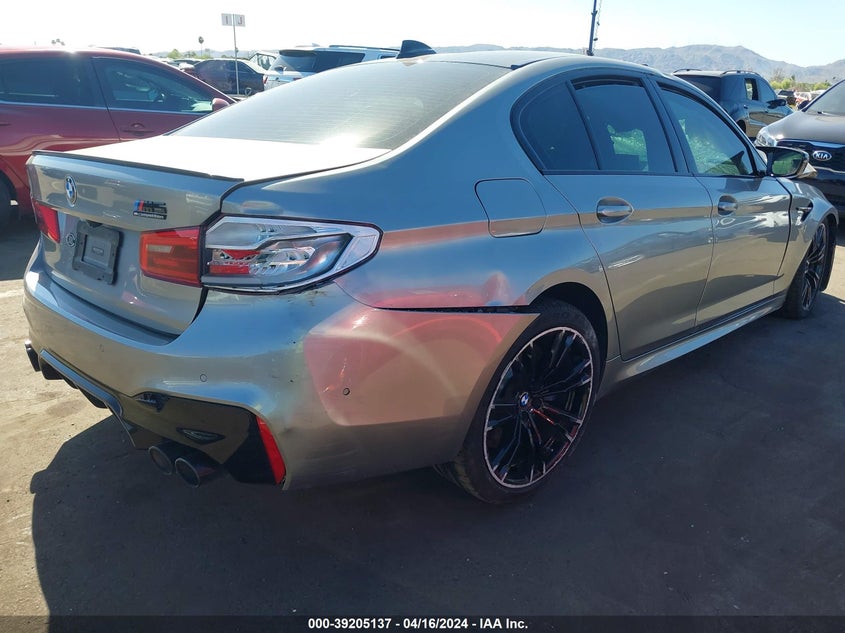 2019 BMW M5 Competition VIN: WBSJF0C51KB448290 Lot: 39205137