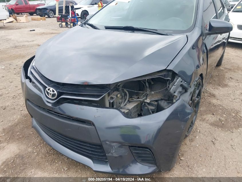 2014 Toyota Corolla Le VIN: 5YFBURHE6EP113045 Lot: 39205194