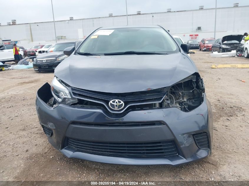 2014 Toyota Corolla Le VIN: 5YFBURHE6EP113045 Lot: 39205194