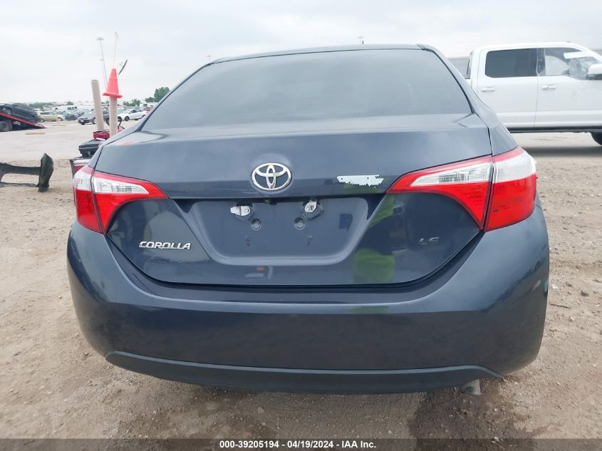 2014 Toyota Corolla Le VIN: 5YFBURHE6EP113045 Lot: 39205194