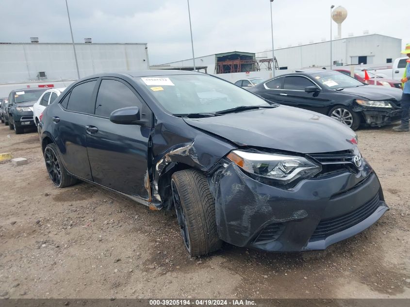 2014 Toyota Corolla Le VIN: 5YFBURHE6EP113045 Lot: 39205194