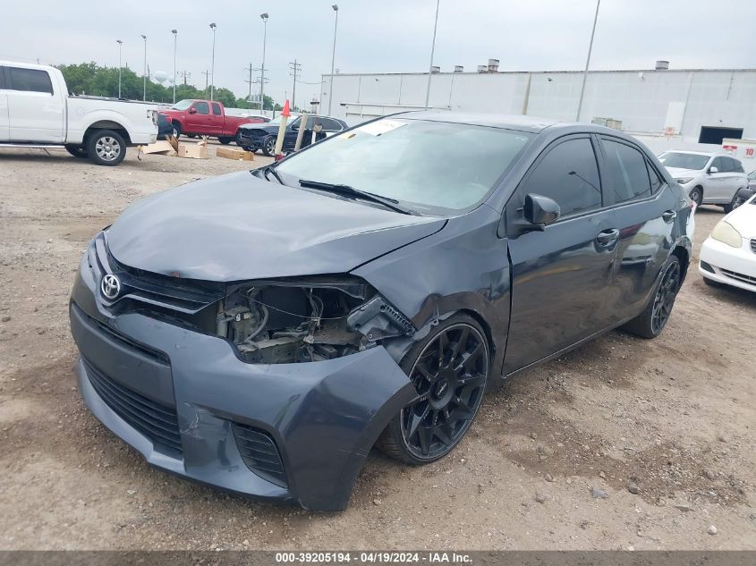 2014 Toyota Corolla Le VIN: 5YFBURHE6EP113045 Lot: 39205194