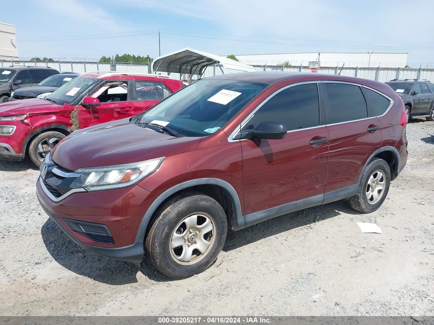 2015 HONDA CR-V LX - 3CZRM3H37FG709535