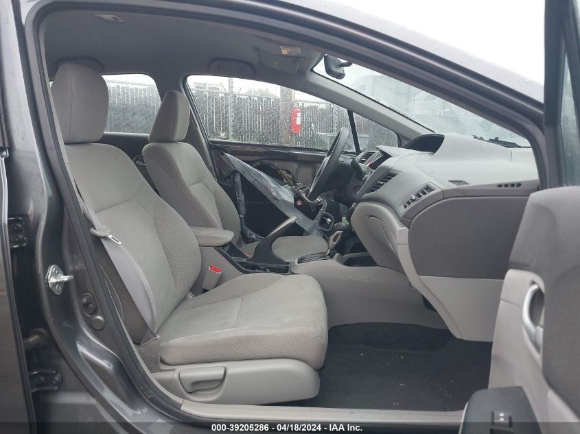 2012 Honda Civic Lx VIN: 19XFB2F55CE021456 Lot: 39205286