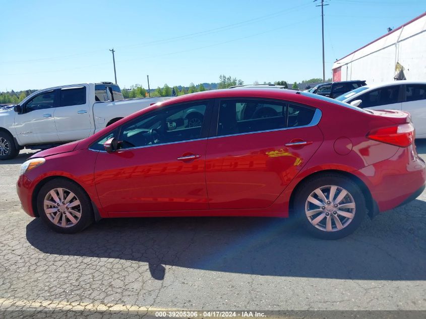 2015 Kia Forte Ex VIN: KNAFX4A87F5319177 Lot: 39205306