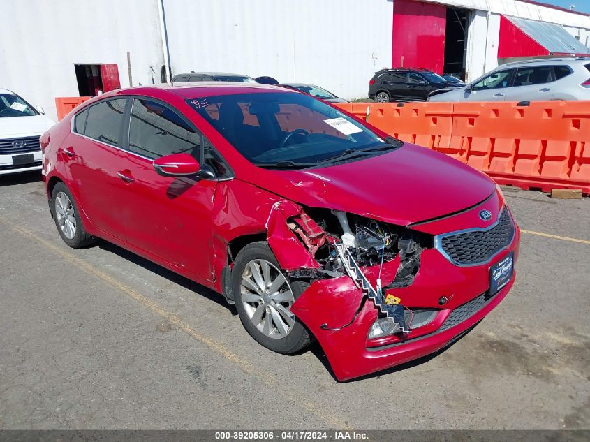 2015 Kia Forte Ex VIN: KNAFX4A87F5319177 Lot: 39205306