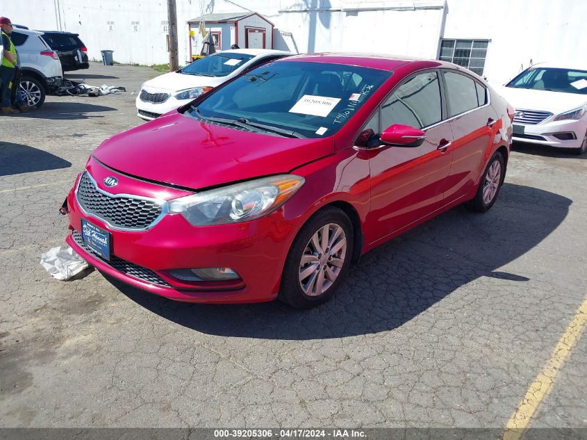 2015 Kia Forte Ex VIN: KNAFX4A87F5319177 Lot: 39205306