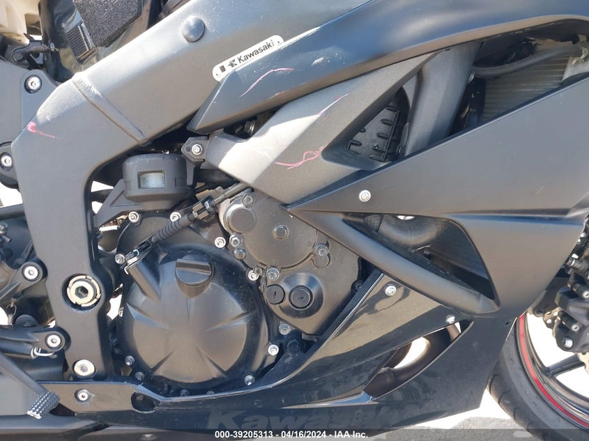 2012 KAWASAKI ZX600 R - JKAZX4R18CA033827