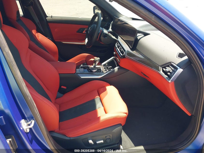 2024 BMW M3 Competition VIN: WBS33AY06RFS01385 Lot: 39205388