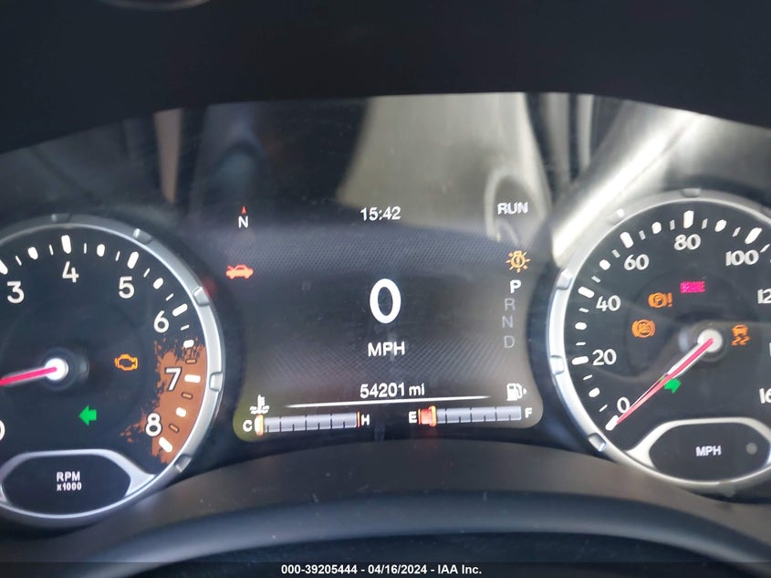VIN ZACCJABB8JPH34508 2018 JEEP RENEGADE LATITUDE FWD