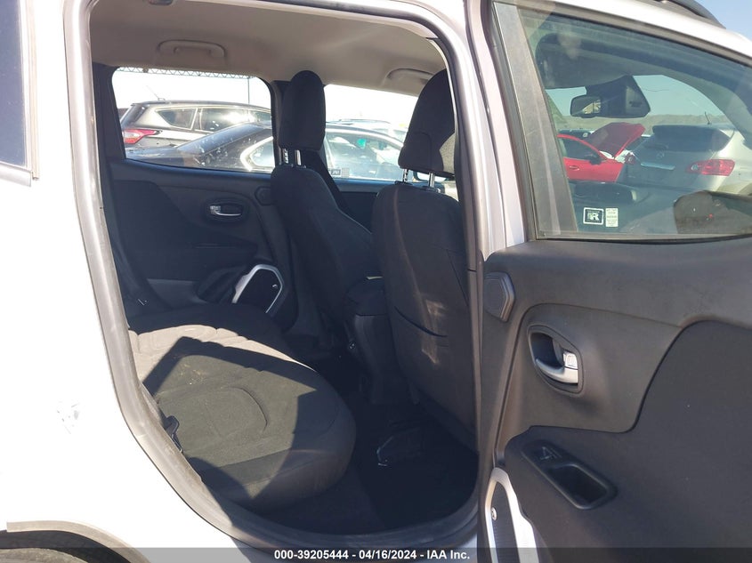 VIN ZACCJABB8JPH34508 2018 JEEP RENEGADE LATITUDE FWD