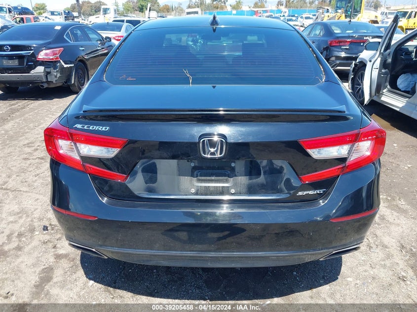 VIN 1HGCV1F39KA171186 2019 HONDA ACCORD SPORT