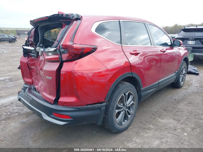 2020 Honda Cr-V Awd Ex VIN: 5J6RW2H58LL025808 Lot: 39205461