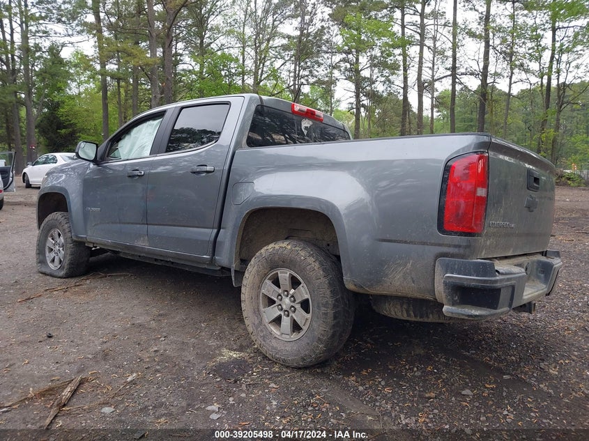 VIN 1GCGSBEN8J1274597 2018 CHEVROLET COLORADO