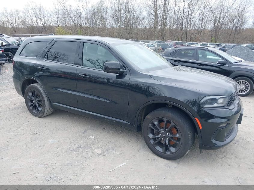 2021 Dodge Durango Gt Awd VIN: 1C4RDJDG9MC522347 Lot: 39205505