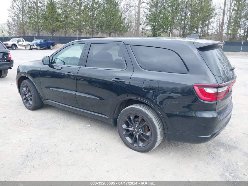 2021 Dodge Durango Gt Awd VIN: 1C4RDJDG9MC522347 Lot: 39205505