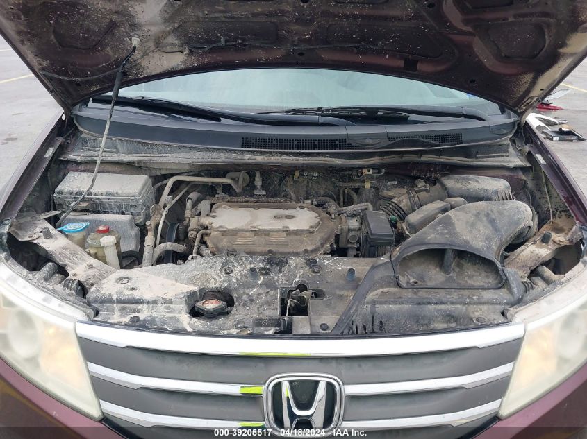 2013 Honda Odyssey Ex-L VIN: 5FNRL5H63DB083533 Lot: 39205517