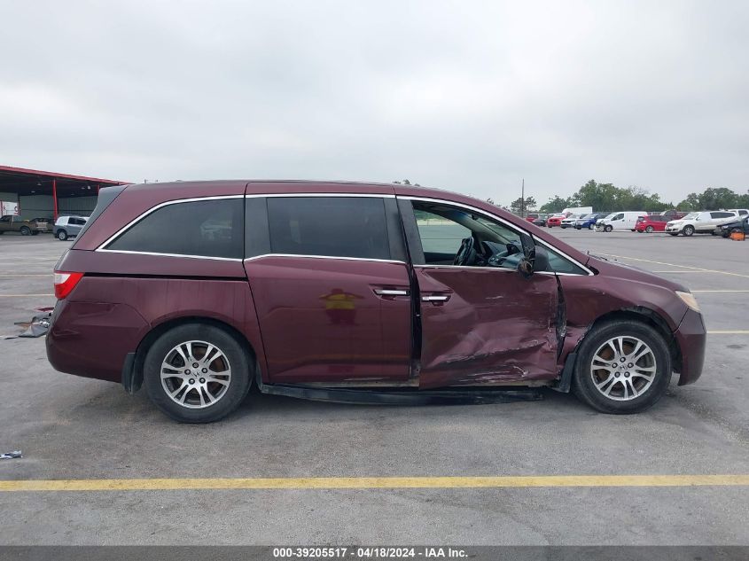2013 Honda Odyssey Ex-L VIN: 5FNRL5H63DB083533 Lot: 39205517