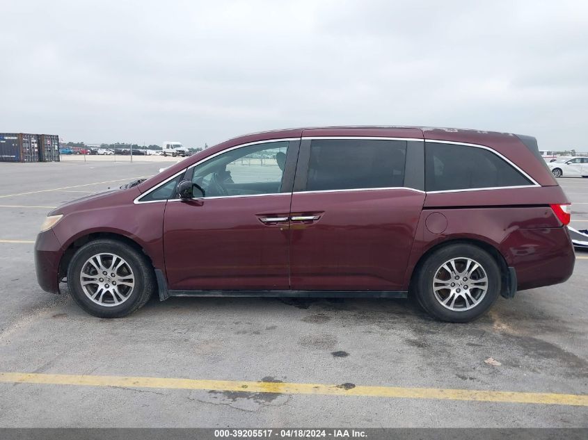 2013 Honda Odyssey Ex-L VIN: 5FNRL5H63DB083533 Lot: 39205517