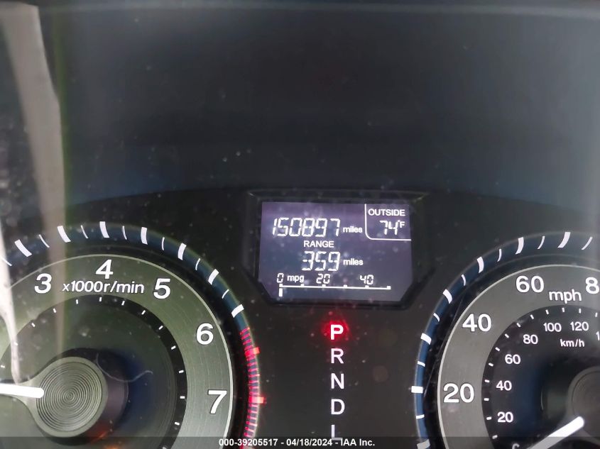 2013 Honda Odyssey Ex-L VIN: 5FNRL5H63DB083533 Lot: 39205517