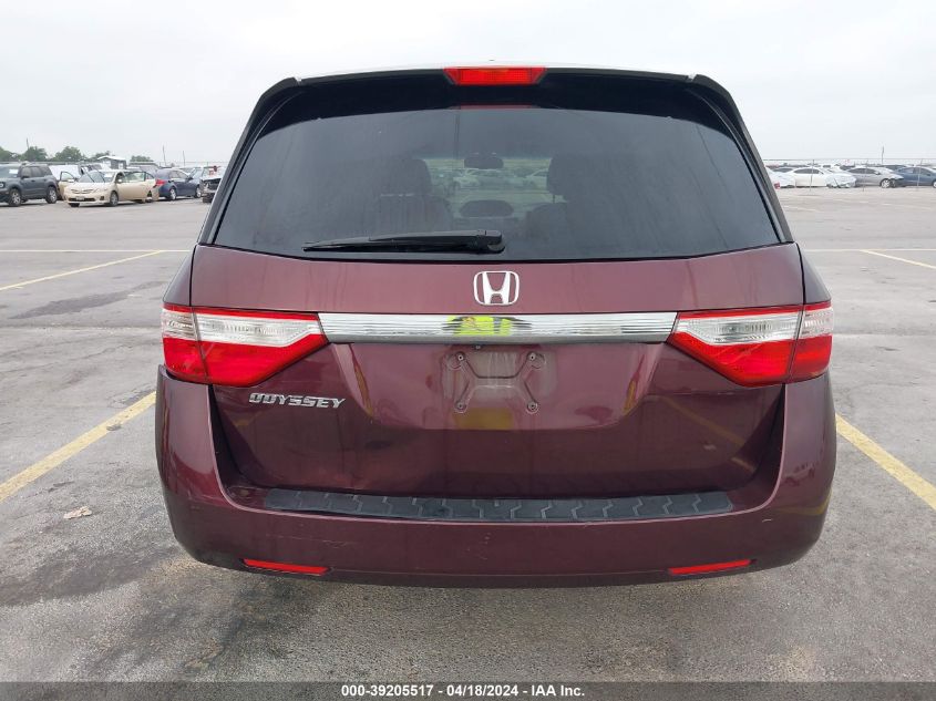 2013 Honda Odyssey Ex-L VIN: 5FNRL5H63DB083533 Lot: 39205517