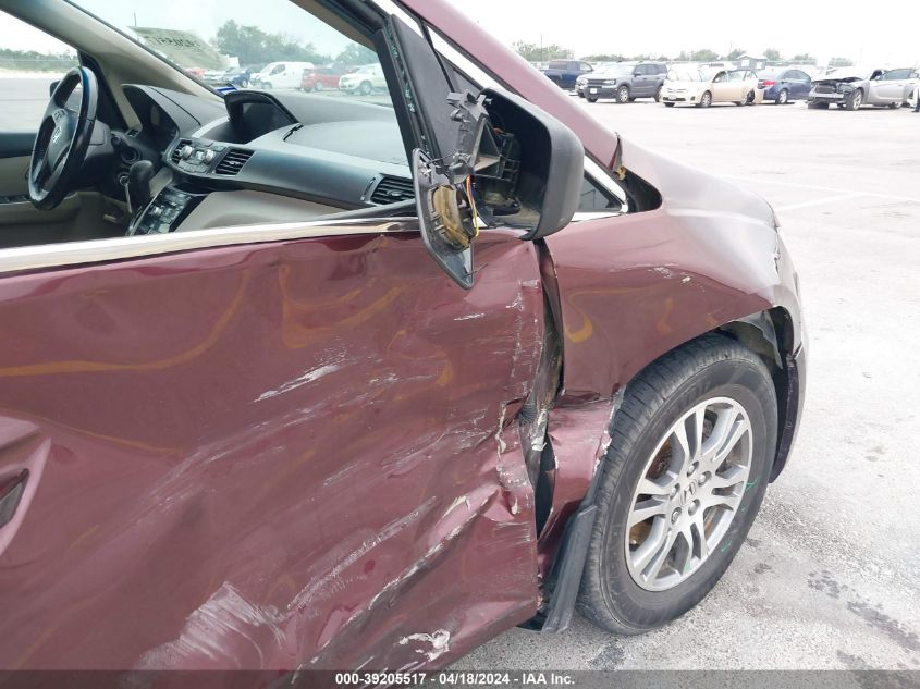 2013 Honda Odyssey Ex-L VIN: 5FNRL5H63DB083533 Lot: 39205517