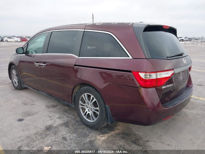 2013 Honda Odyssey Ex-L VIN: 5FNRL5H63DB083533 Lot: 39205517