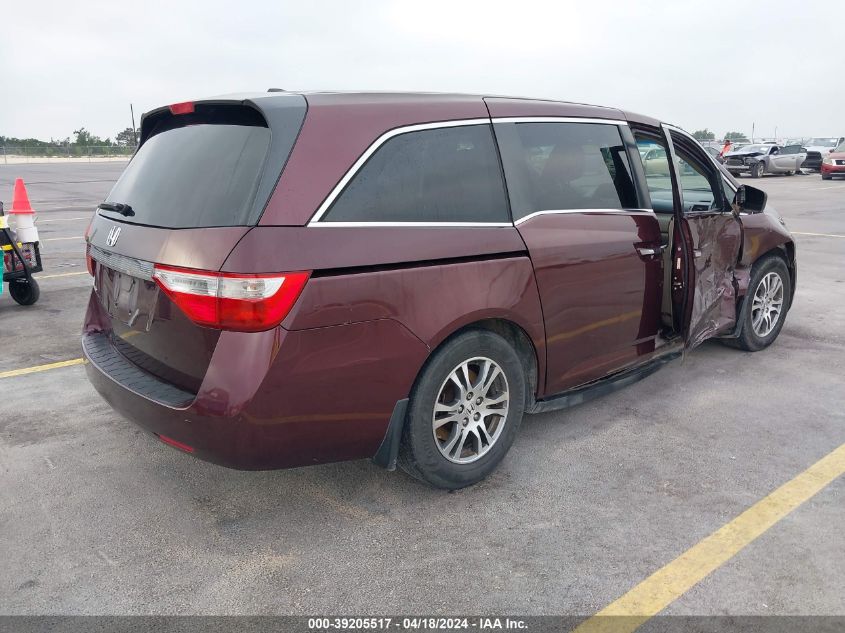 2013 Honda Odyssey Ex-L VIN: 5FNRL5H63DB083533 Lot: 39205517