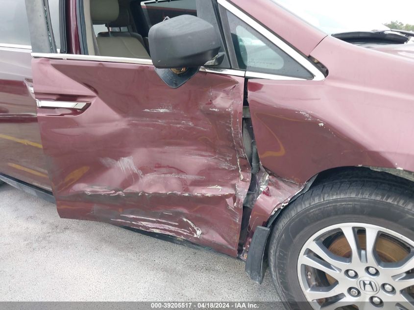 2013 Honda Odyssey Ex-L VIN: 5FNRL5H63DB083533 Lot: 39205517