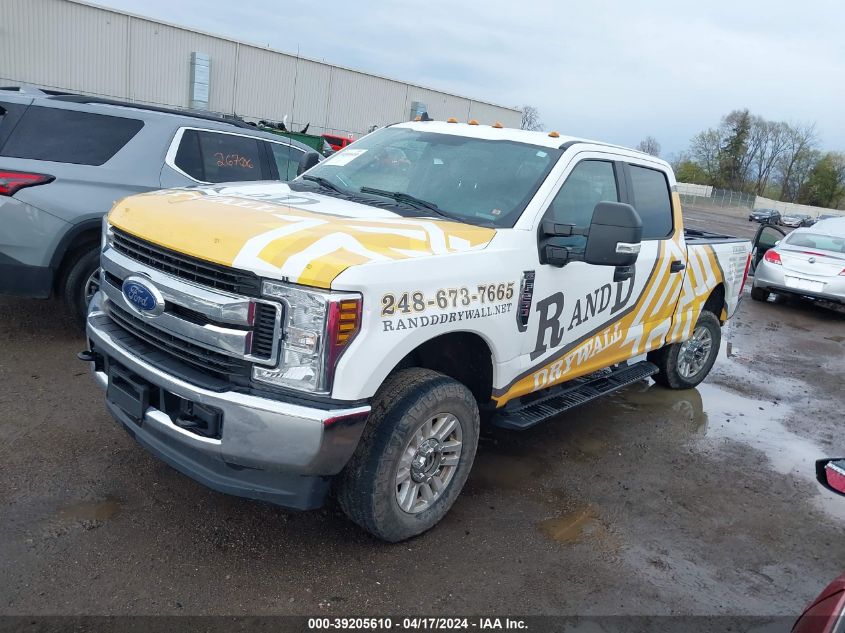 2019 Ford F-250 Xl VIN: 1FT7W2BT4KEE10287 Lot: 39205610