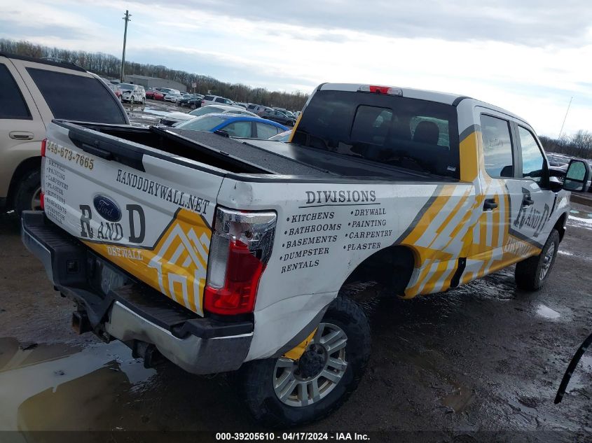 2019 Ford F-250 Xl VIN: 1FT7W2BT4KEE10287 Lot: 39205610