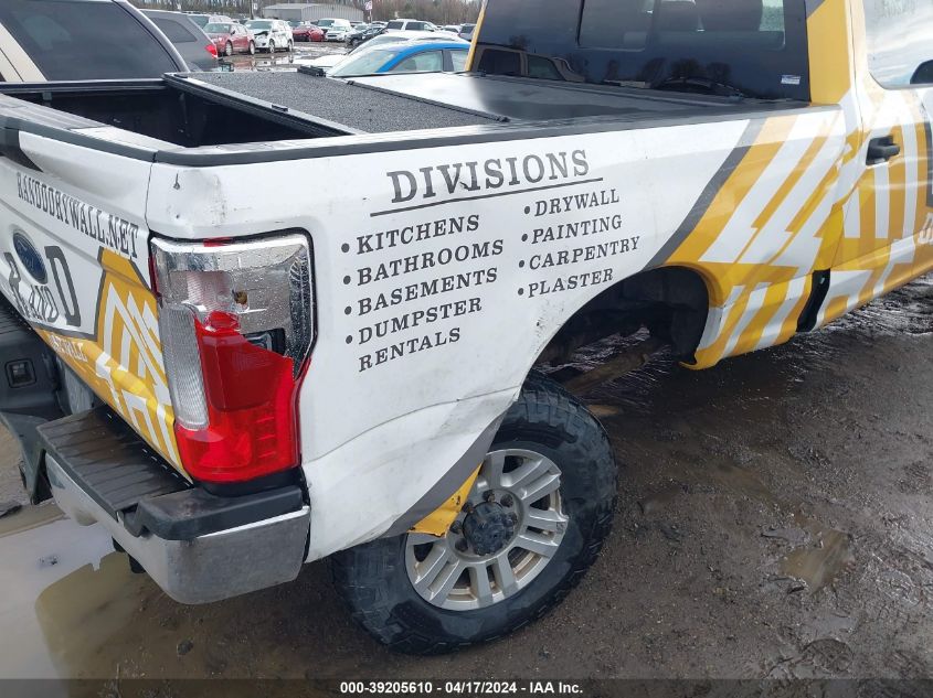 2019 Ford F-250 Xl VIN: 1FT7W2BT4KEE10287 Lot: 39205610