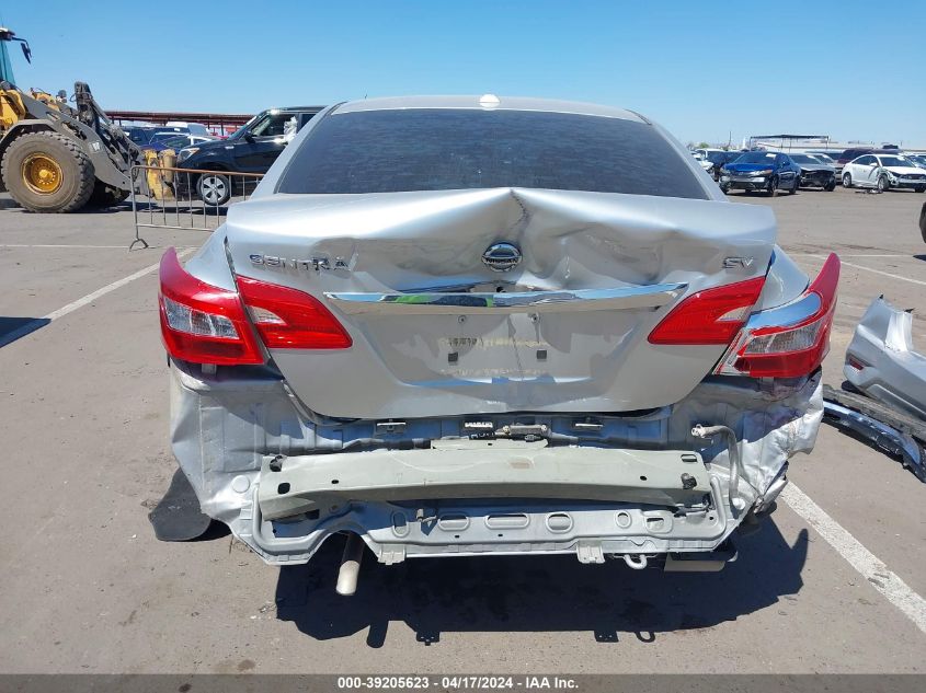 2018 Nissan Sentra Sv VIN: 3N1AB7AP5JY258978 Lot: 39205623