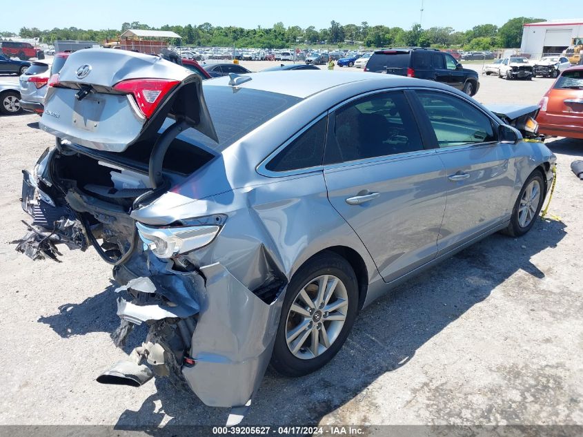 2017 Hyundai Sonata VIN: 5NPE24AF3HH540631 Lot: 39205627