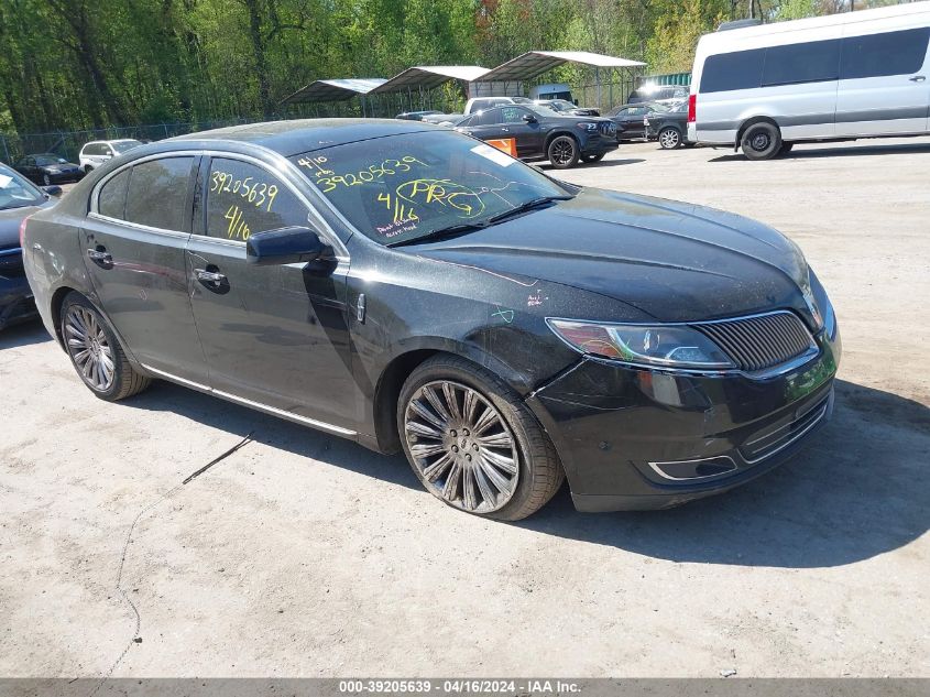 2013 Lincoln Mks VIN: 1LNHL9EK9DG615938 Lot: 39205639