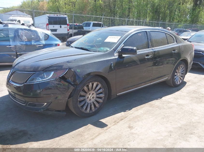 2013 Lincoln Mks VIN: 1LNHL9EK9DG615938 Lot: 39205639