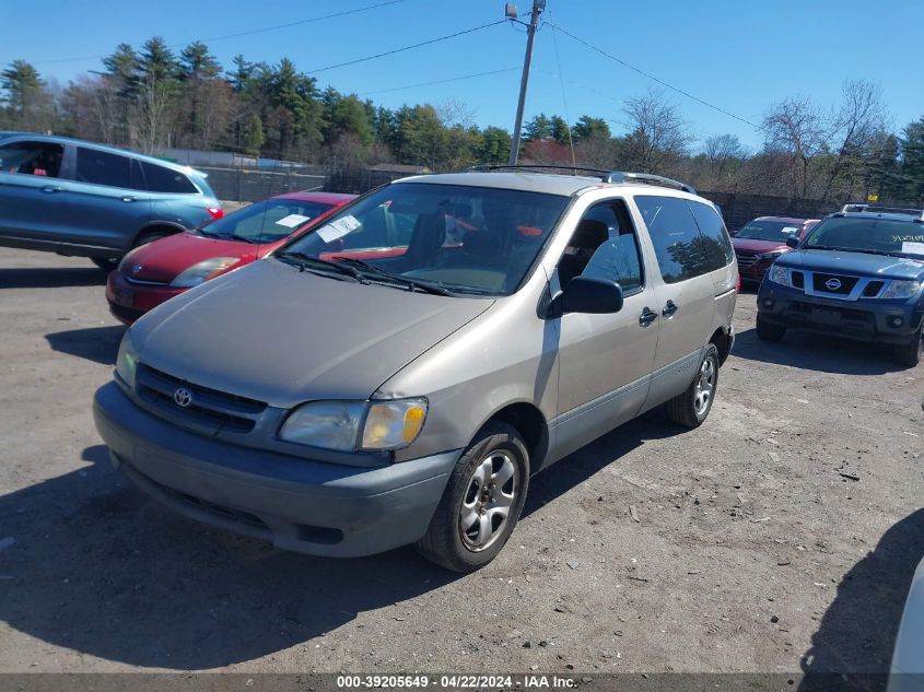 2003 Toyota Sienna Ce VIN: 4T3ZF19C53U551954 Lot: 39205649