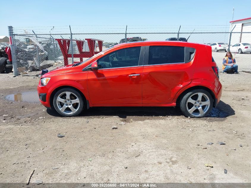 2013 Chevrolet Sonic Ltz Manual VIN: 1G1JF6SB0D4179796 Lot: 39205650