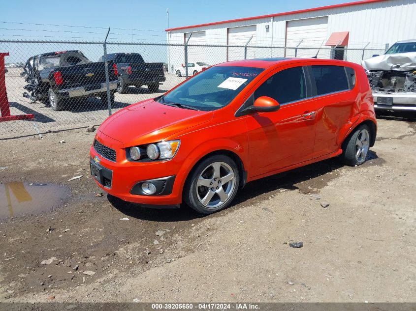 2013 Chevrolet Sonic Ltz Manual VIN: 1G1JF6SB0D4179796 Lot: 39205650