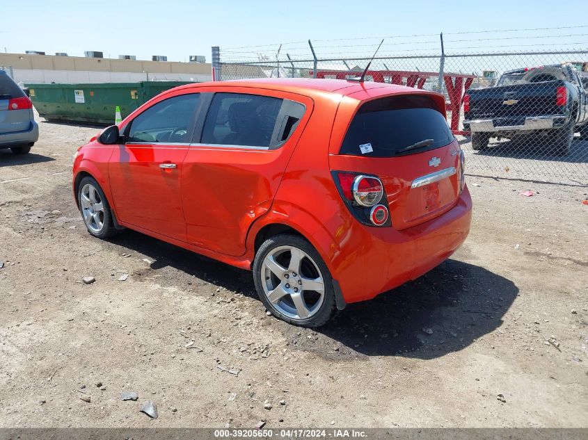 2013 Chevrolet Sonic Ltz Manual VIN: 1G1JF6SB0D4179796 Lot: 39205650