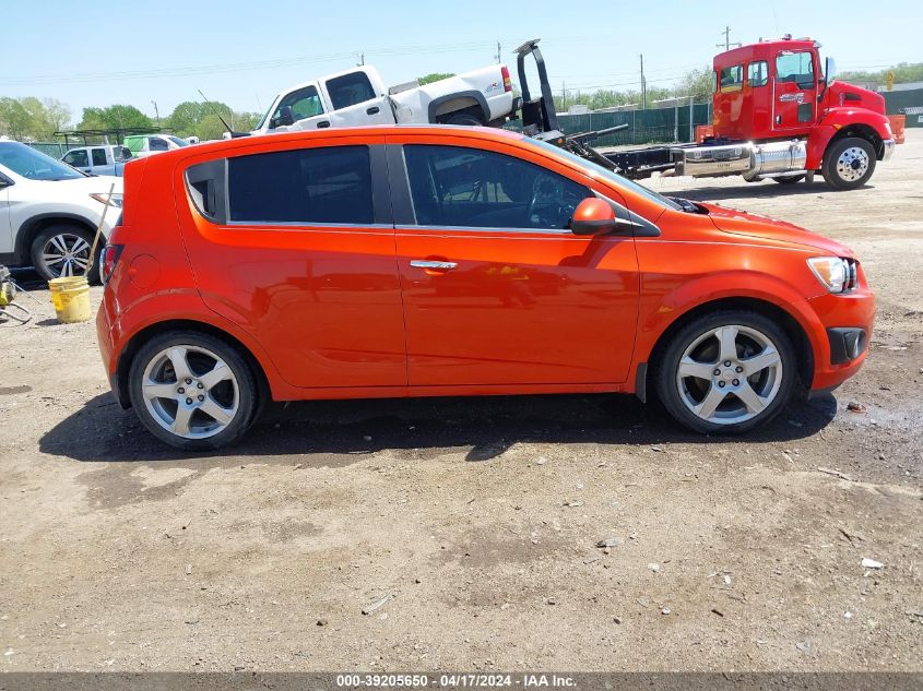 2013 Chevrolet Sonic Ltz Manual VIN: 1G1JF6SB0D4179796 Lot: 39205650