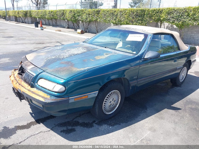 1993 Chrysler Lebaron VIN: 1C3XU453XPF666954 Lot: 39205696