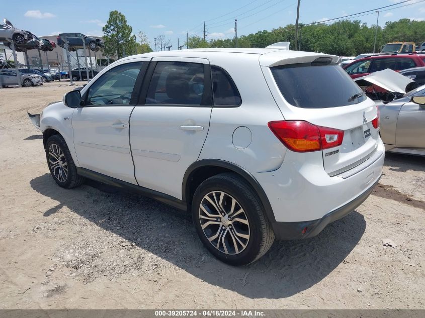 2017 Mitsubishi Outlander Sport 2.0 Es/2.0 Le VIN: JA4AP3AU7HZ011405 Lot: 39205724