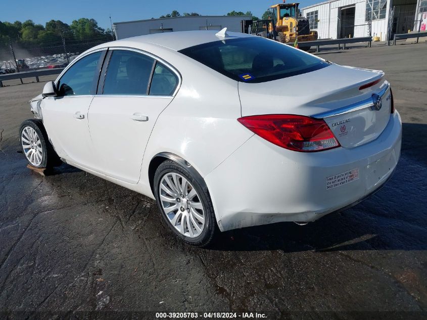 2011 Buick Regal Cxl Russelsheim VIN: W04GN5EC9B1092247 Lot: 39205783