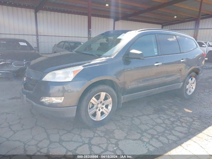 2011 Chevrolet Traverse Ls VIN: 1GNKRFED0BJ357874 Lot: 39205956