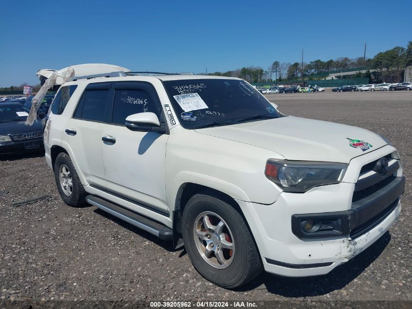 2016 Toyota 4Runner Limited VIN: JTEBU5JR9G5299522 Lot: 39205962