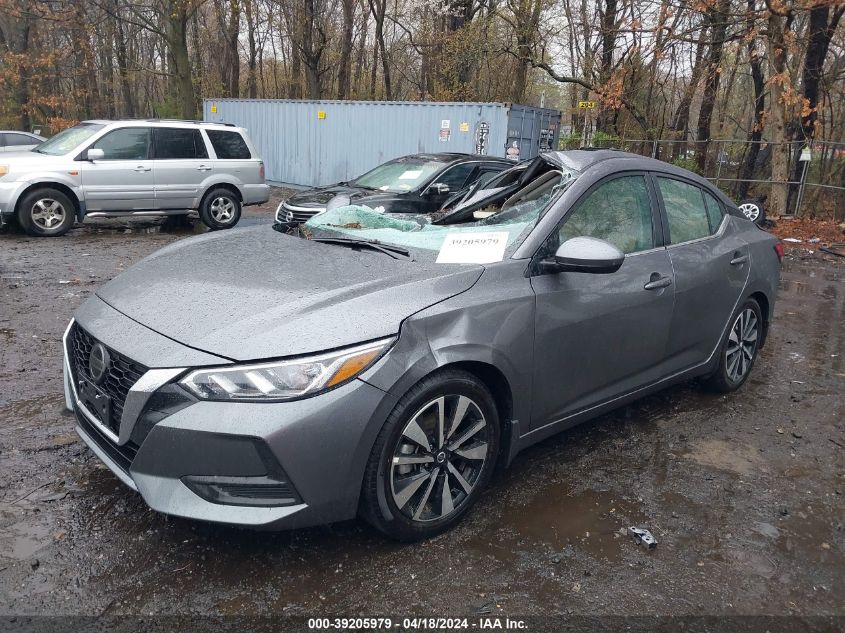 2023 Nissan Sentra Sv Xtronic Cvt VIN: 3N1AB8CV0PY273396 Lot: 39205979